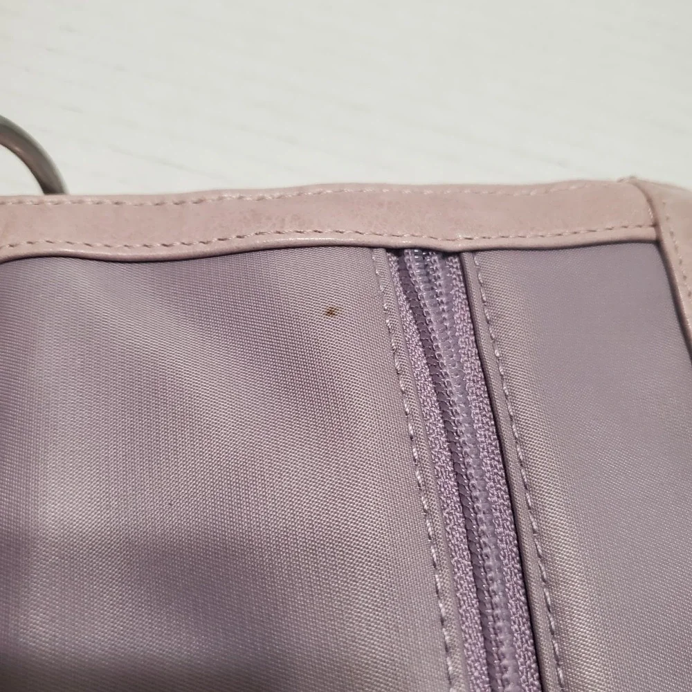 HOBO International Light‎ Pink Quilted Leather Clutch Wallet Shoulder Bag